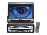 Pyle (PLDF7IN) In-Dash FM/DVD/CD/MP3 w/TV Tuner & Manual Pull Out 7'' TFT Monitor